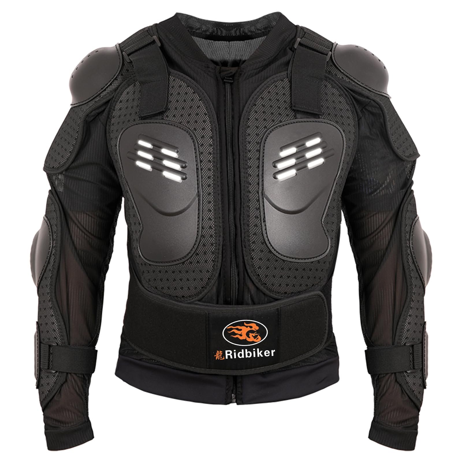 RIDBIKER Motorcycle Chest Protector Kids Dirt Bike Gear Motocross Jacket