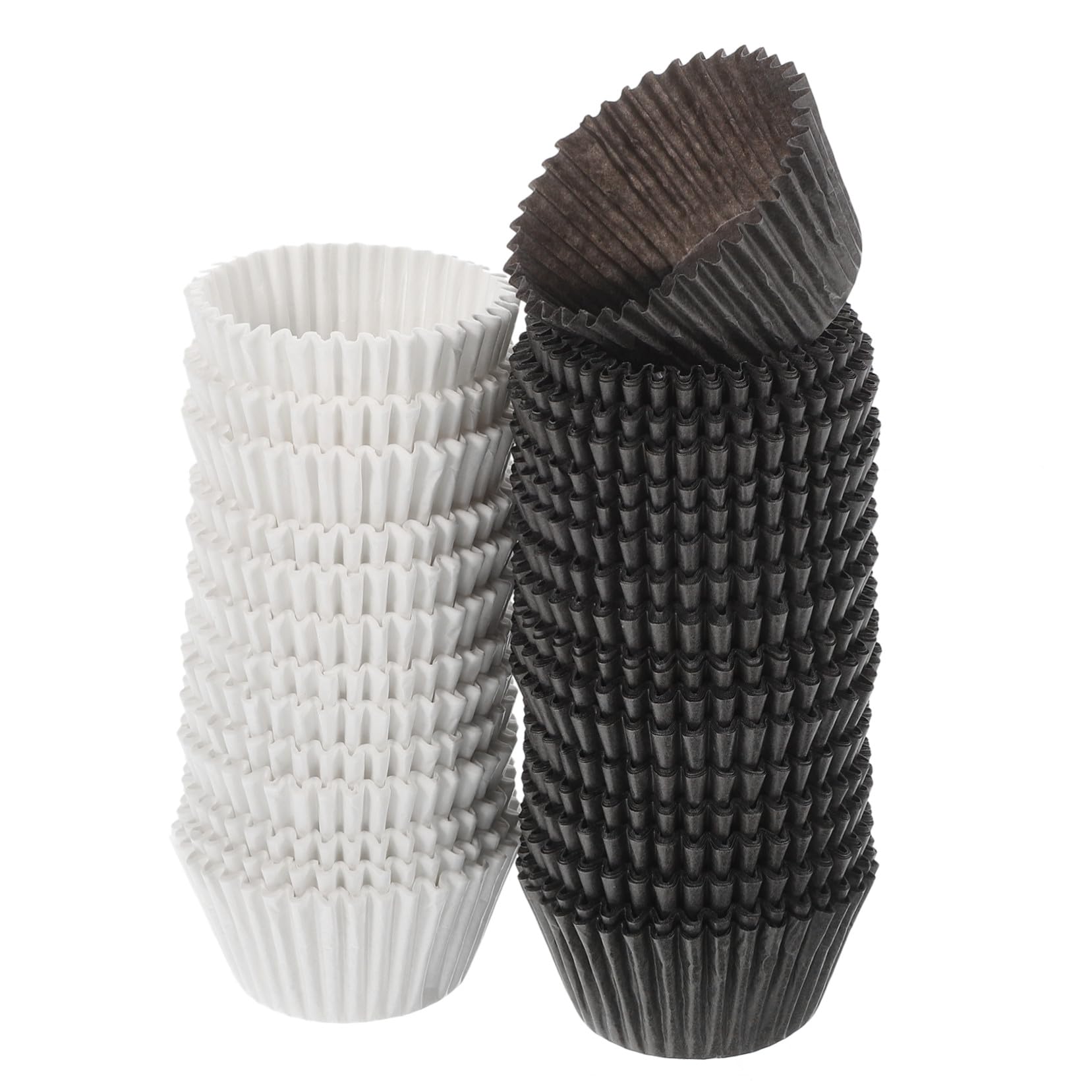 Moules Lisses sans Fuite de Colorant en Papier Anti-graisse pour Cupcakes 1000 Caissettes pour Mariages et Fêtes de Remise de Diplômes