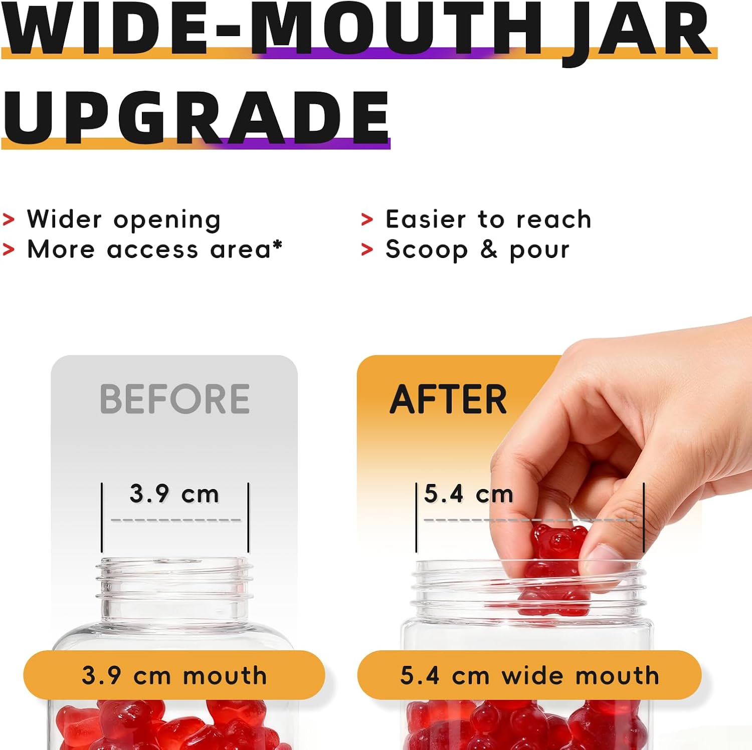 2pack Magnesium Glycinate Gummies 600mg for Sleep & Calm, Sugar Free Magnesium Gummies for Adults with Vitamin D3, Tart Cherry & Chamomile,Clump-Resistant Formula, Third-Party Tested, 120 Count - Image 3