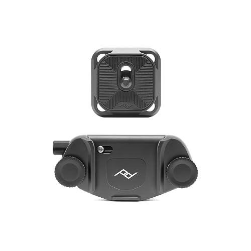 Peak Design Capture Camera Clip V3 (Black with Plate)