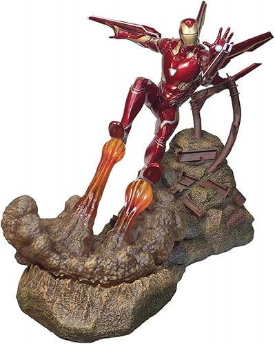 DIAMOND SELECT TOYS Marvel Premier Collection: Avengers Infinity War: Iron Man Mk50 - Estatua de resina