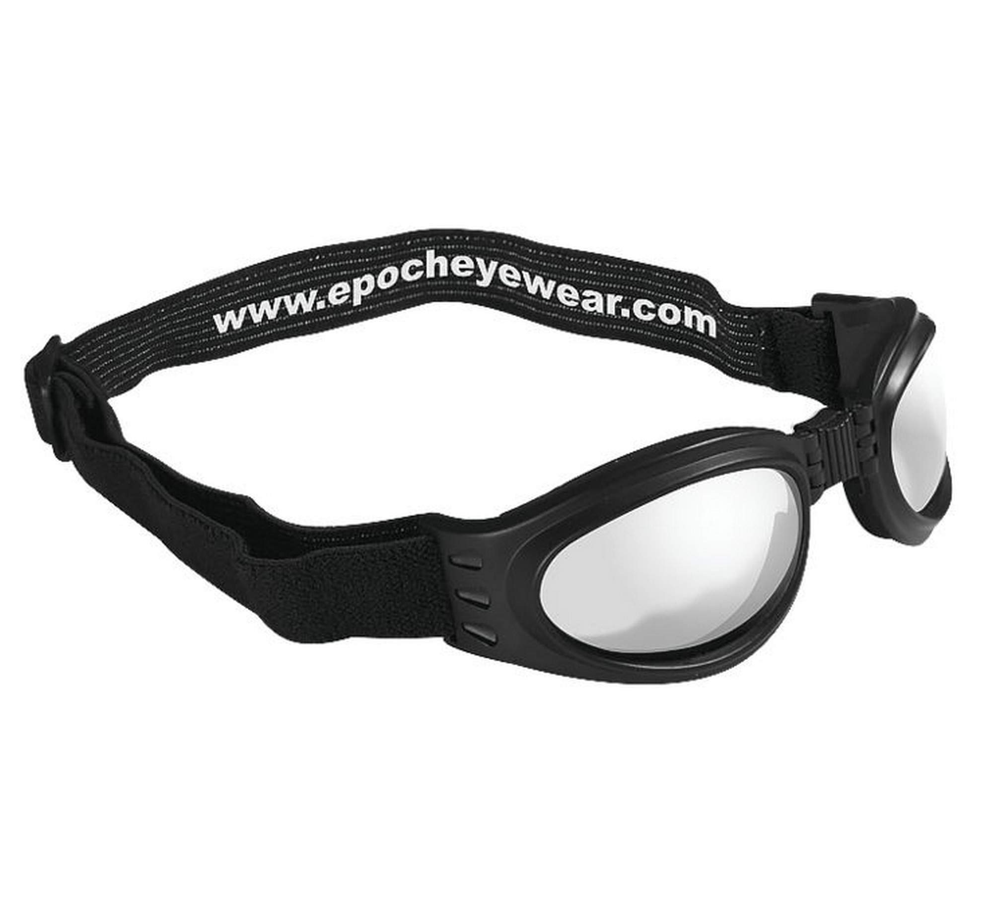 Folding Goggle Flexible Black Frame Sunglasses