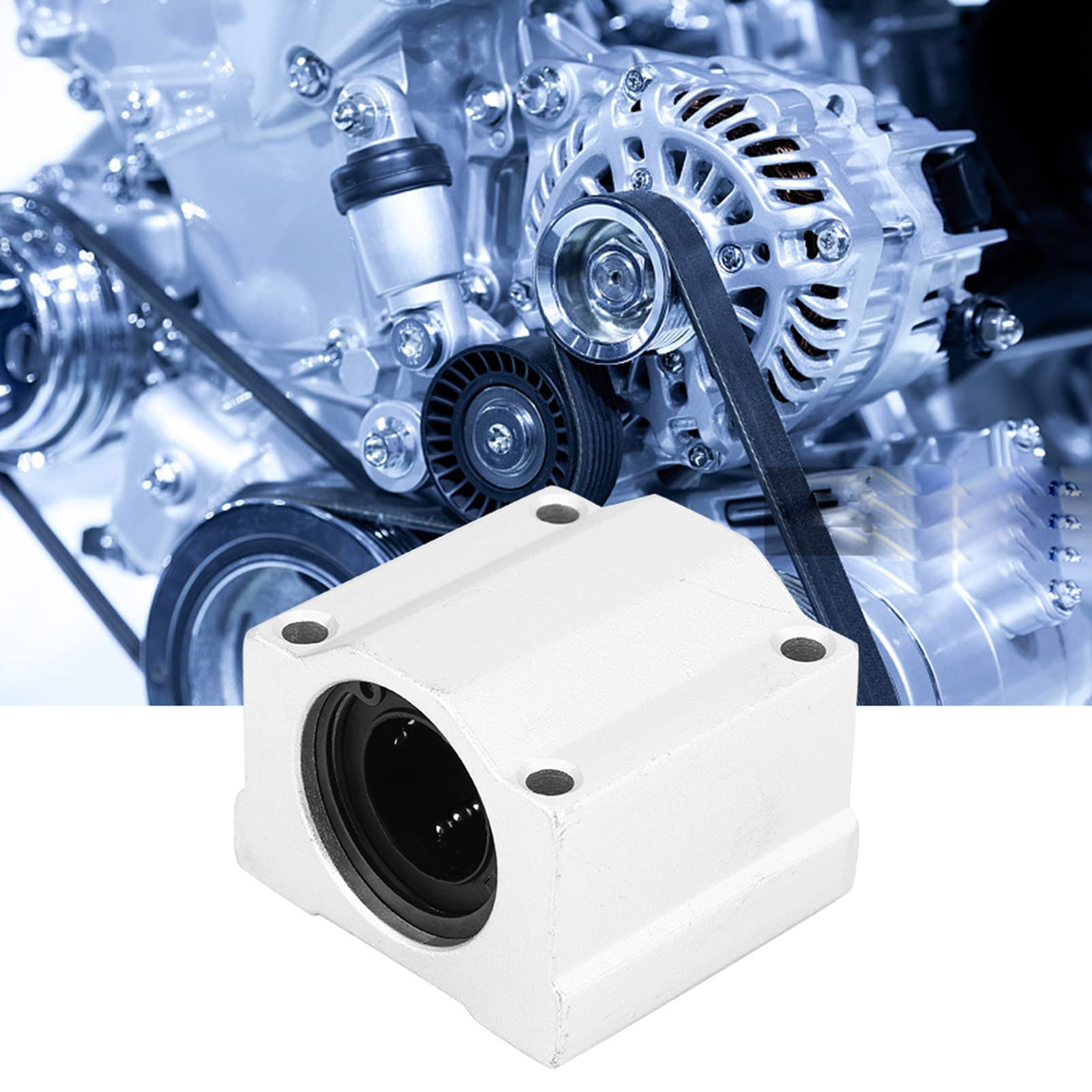 2pcs SC20UU Aluminum Linear Ball Bearing Slider for CNC 3D Printer Accessories, for High Speed High Precision Equipment, Construction Machinery