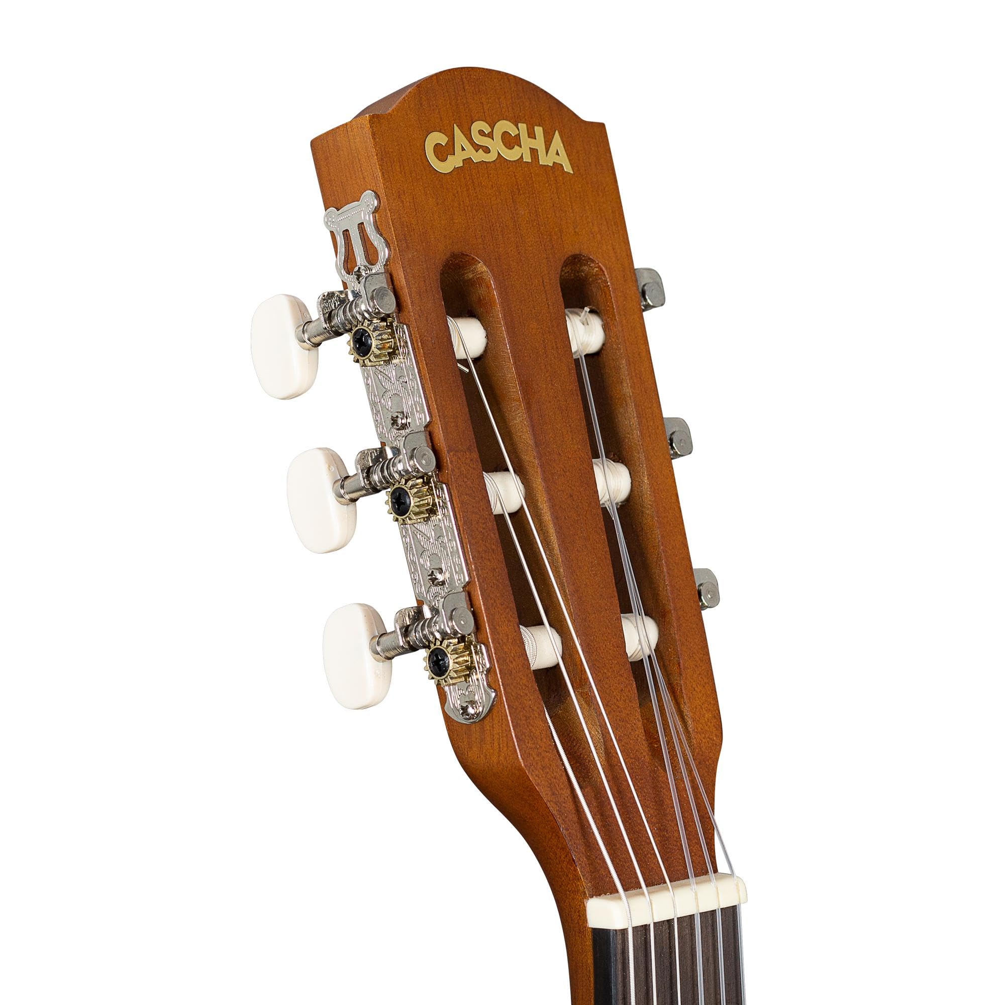 Student Series - Guitarra de concierto (tamaño 1/2, incluye funda y 3 púas)