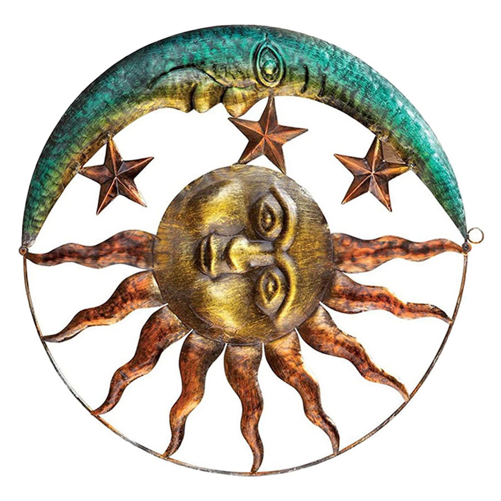 Décoration murale suspendue en fer forgé 29 cm, idée cadeau de crémaillère