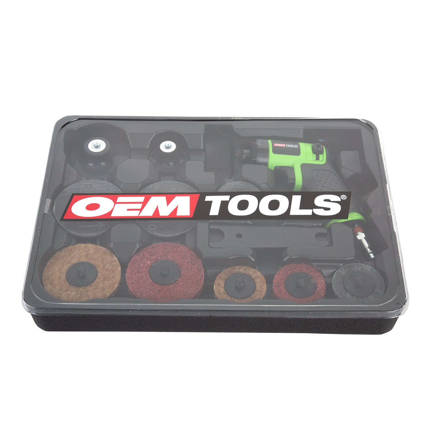OEMTOOLS 24417 Heavy Duty Mini AirPowered Surface Prep Sander Kit