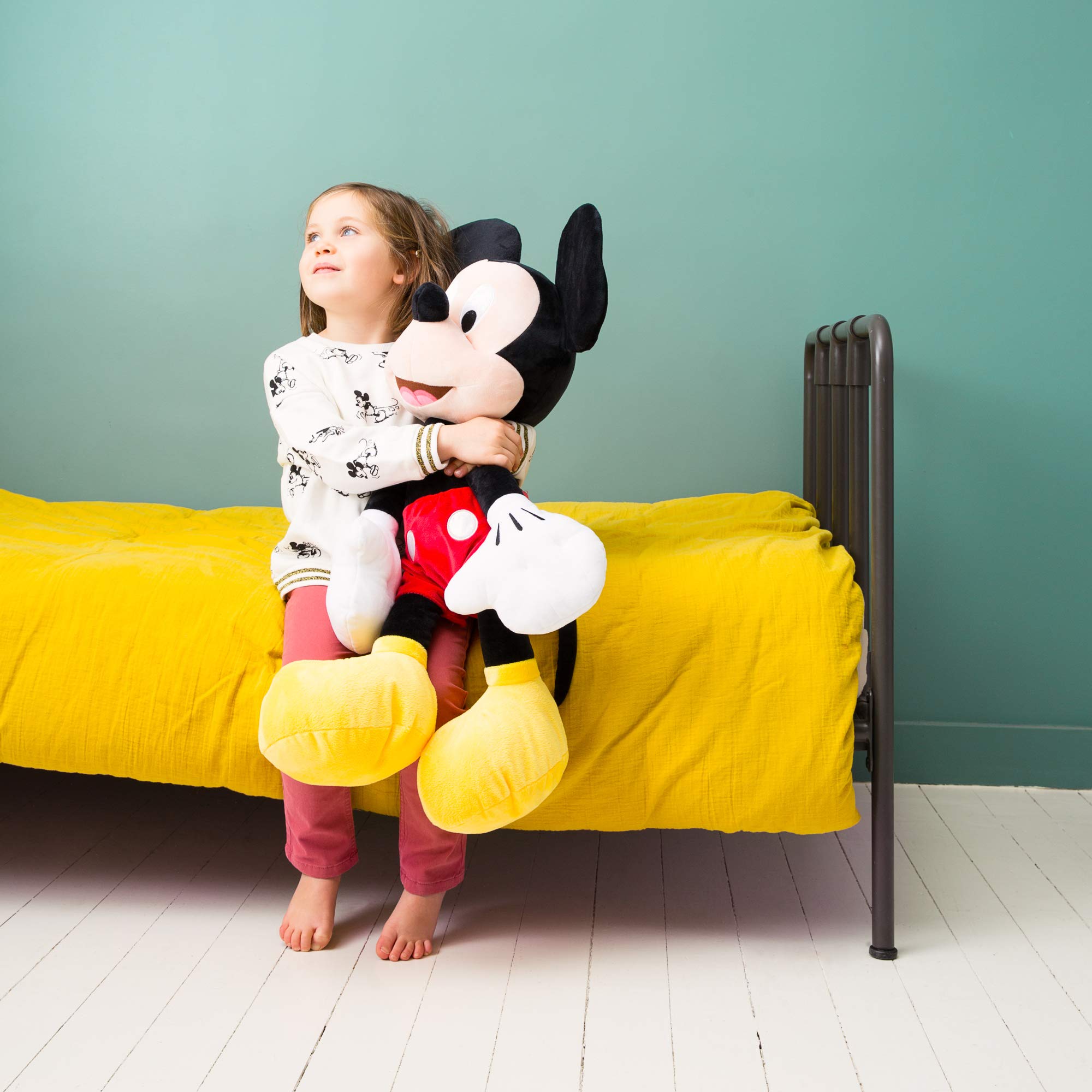Simba - Peluche de Mickey Mouse 80cm para Niños de Todas Las Edades