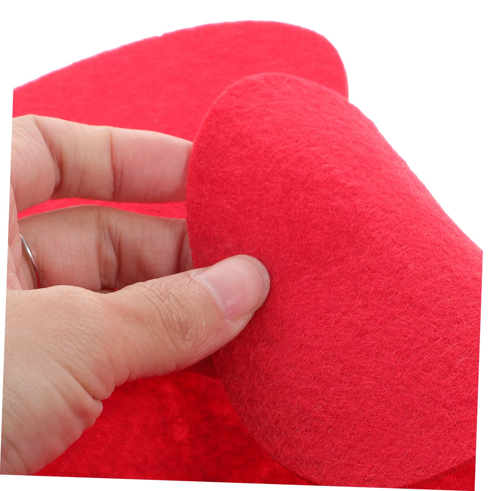 Protectores de Sartenes 12 Piezas de Tejido No Tejido Rojo | Antiadherentes, para Cocina y Traslado, Ayuda a Evitar Golpes y Desconchados, Formato Moderno