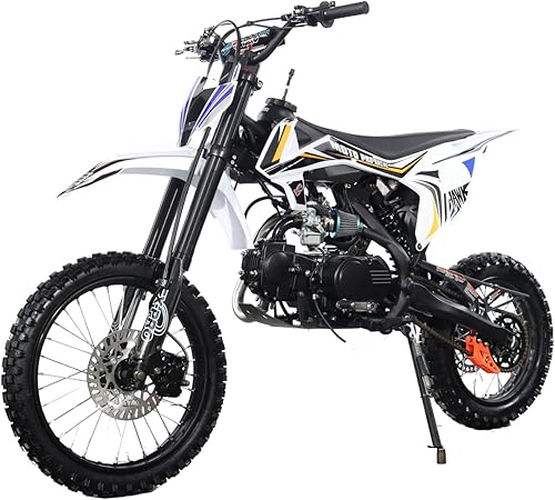 Miniatura 1 de X-PRO Hawk 125 cc - Motocicleta para pista de tierra con transmisión manual de 4 velocidades, neumáticos grandes de 17 pulgadas14 pulgadas. Motor de