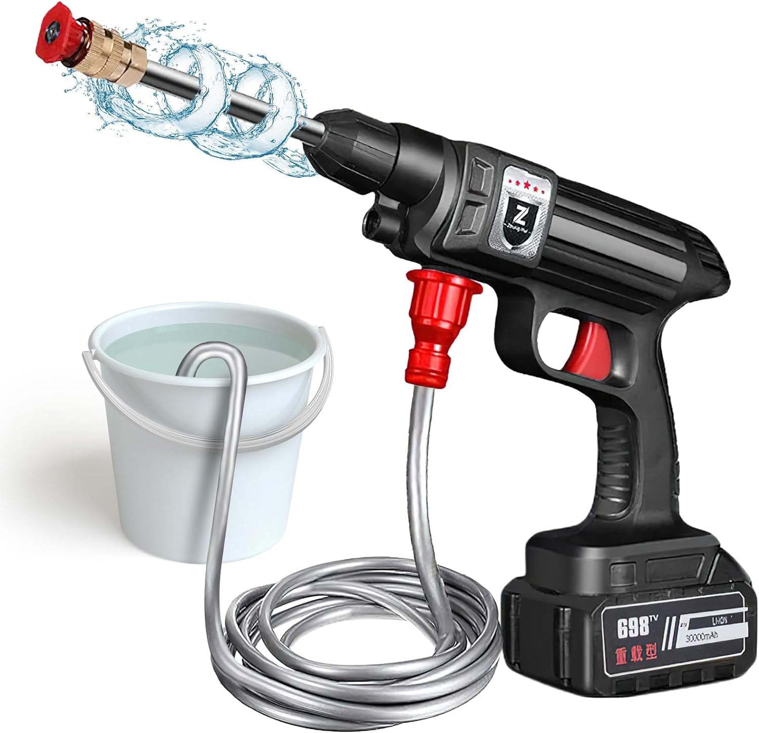 HiKOKI ACCU HOGEDRUKREINIGER 18V - 0.5-20BAR - 0.5-1.2L/MIN - 8L TANK Mv Exclusive Zonder Accuʼs En Lader In Doos