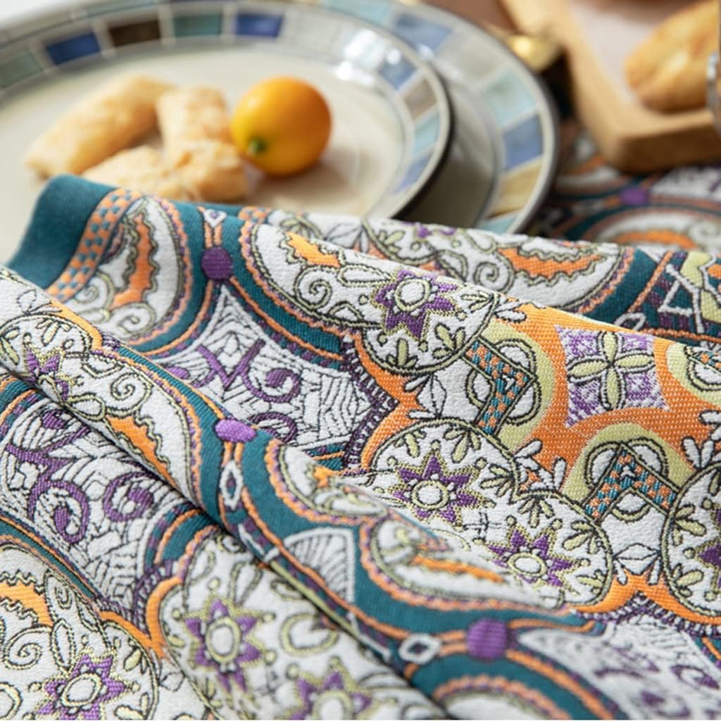 Table Runner Polyester Table Cover Table Runner Decoration for Festival Event Home Decoration(35x140CM)
