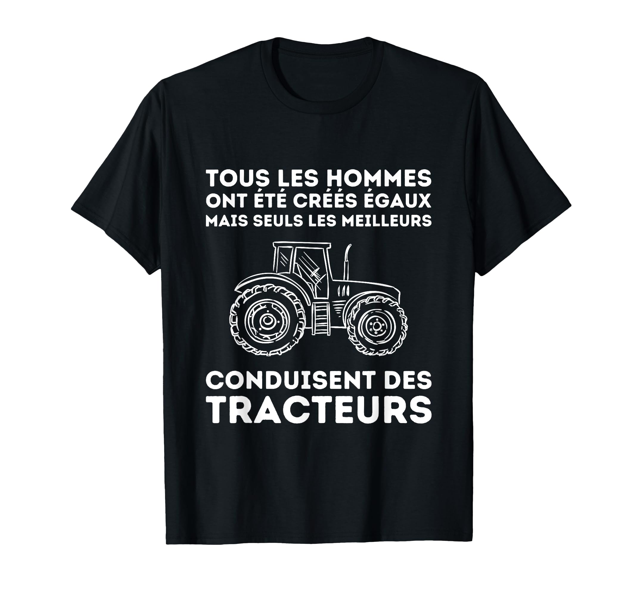Débardeur Humour Agriculteur 'Battement Coeur Tracteur Bière' - Cadeau Drôle Pour Homme