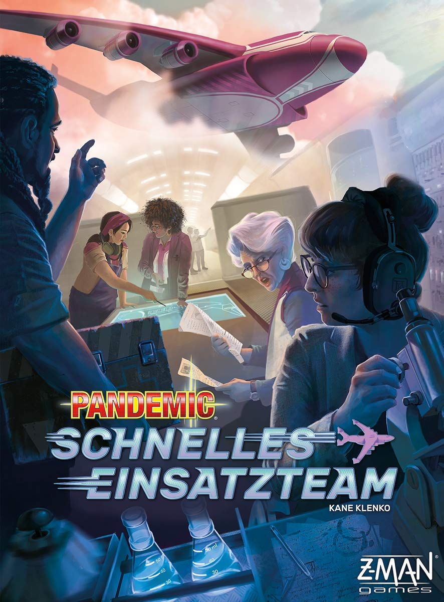 Asmodee Pandemic: Schnelles Einsatzteam, Familienspiel, Strategiespiel, Deutsch