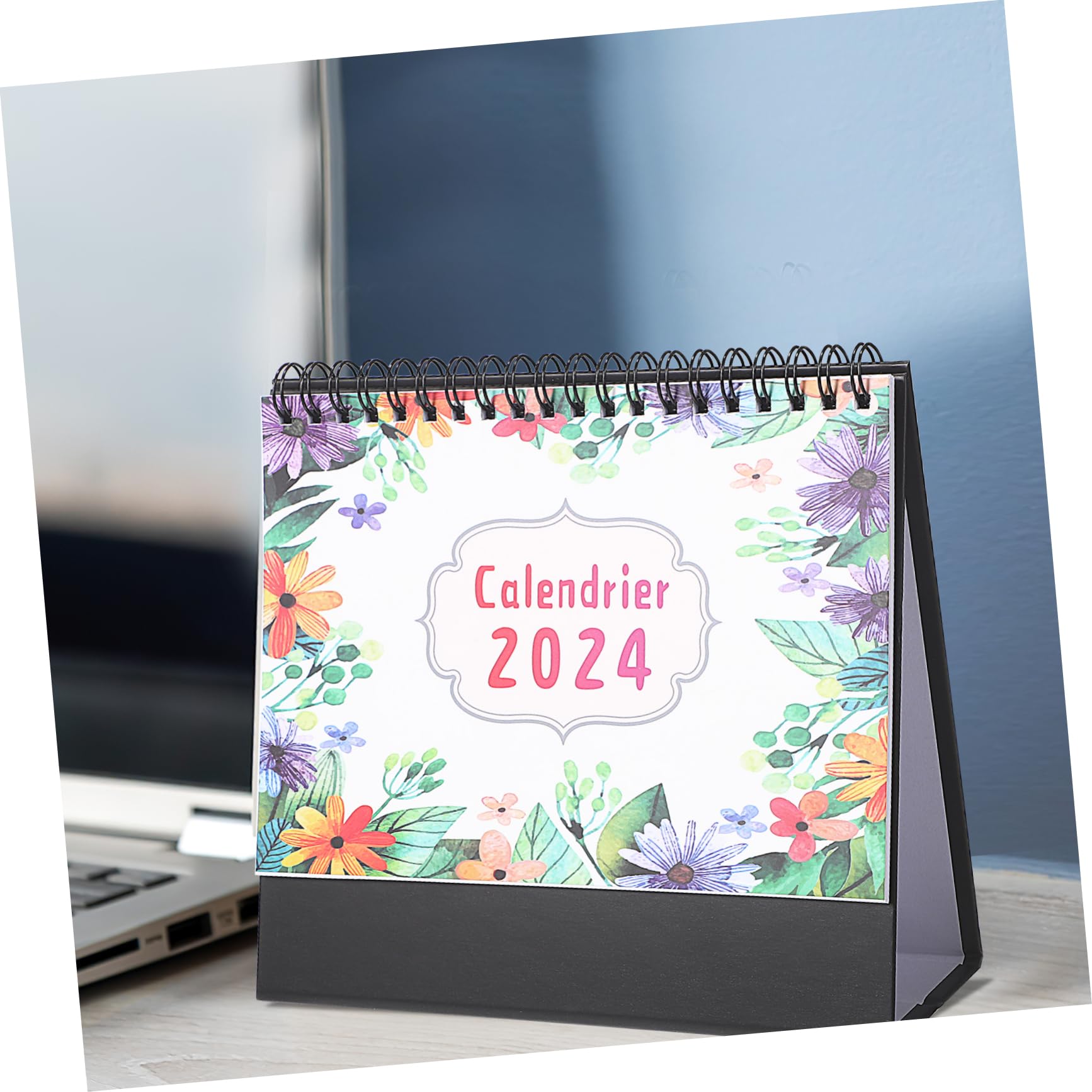 SHINEOFI 4pezzi Calendario Da Tavolo Stili Diversi Design Doppia Rilegatura Accessorio Da Ufficio Indipendente Per Casa e Ufficio Utile Per Pianificazione e Organizzazione