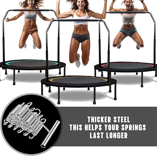 Miniatura 2 de Resortes de trampolín resistentes de 3.5 pulgadas, 16 piezas con ganchos en T