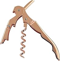 Vista 8 de Oeno Philia Sacacorchos profesional de doble palanca - Más de 30 opciones de color (aguamarina)