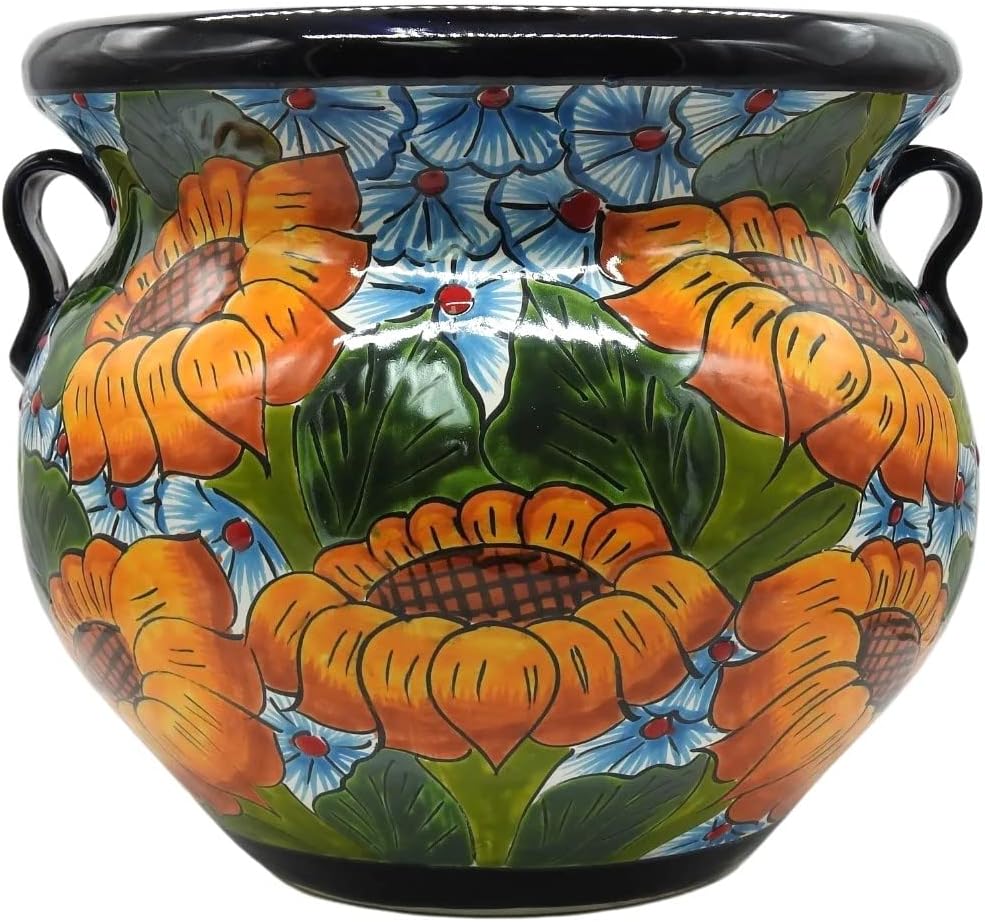 Talavera Pottery Store Michoacana Planter Medium Hand