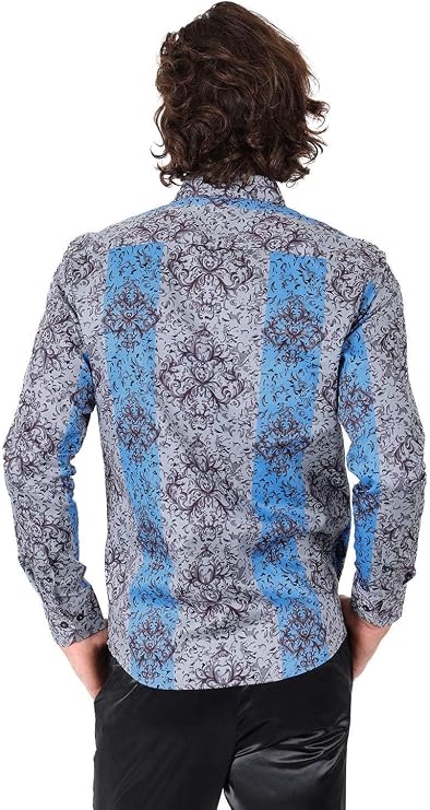 Barabas Men's Fantasy Floral Shirt Fantasy 2680