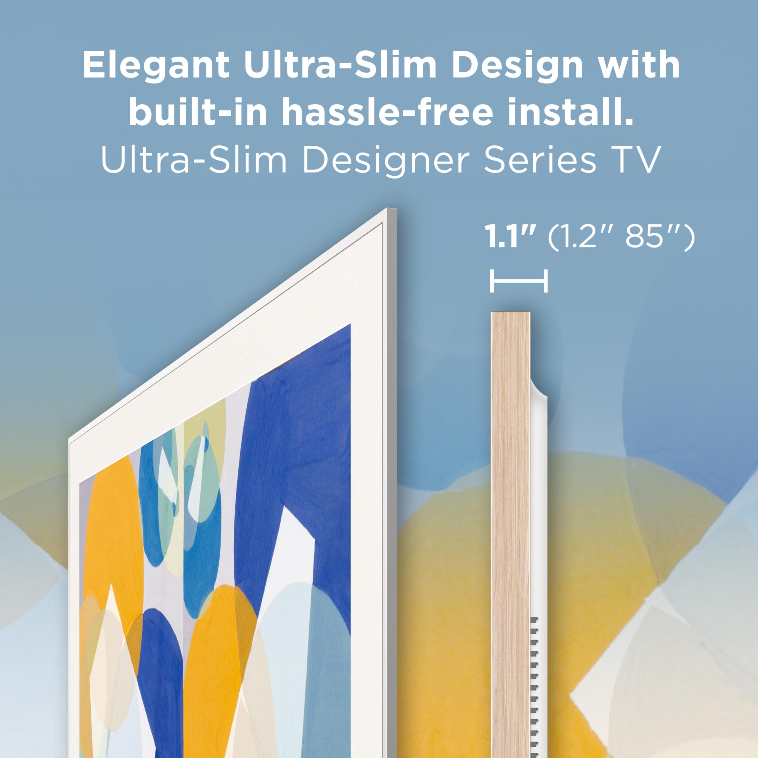 Amazon | TCL 55インチ クラス QLED 4K スマート NXTFrame TV (55A300W
