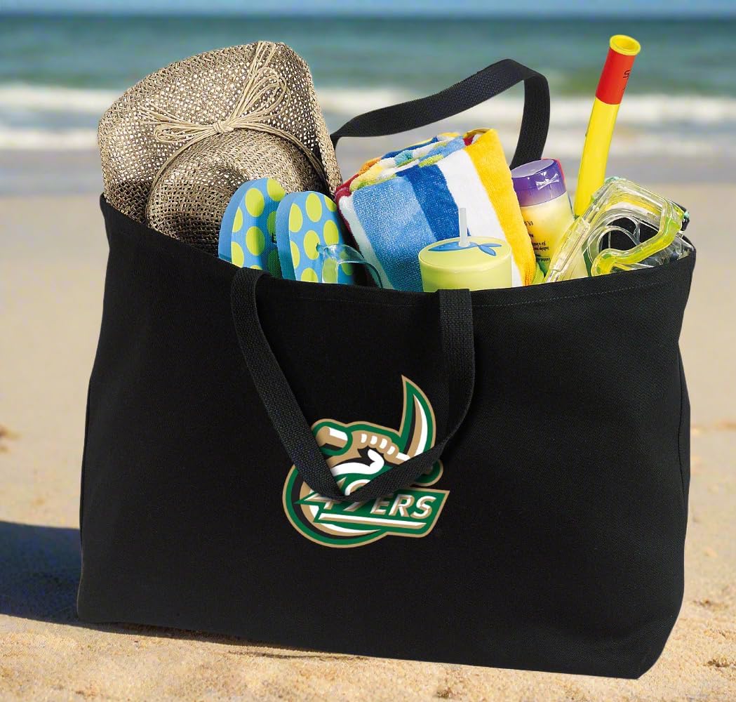 Broad Bay JUMBO University of North Carolina Charlotte Tote Bag or Large Canvas UNCC Shopping Bag