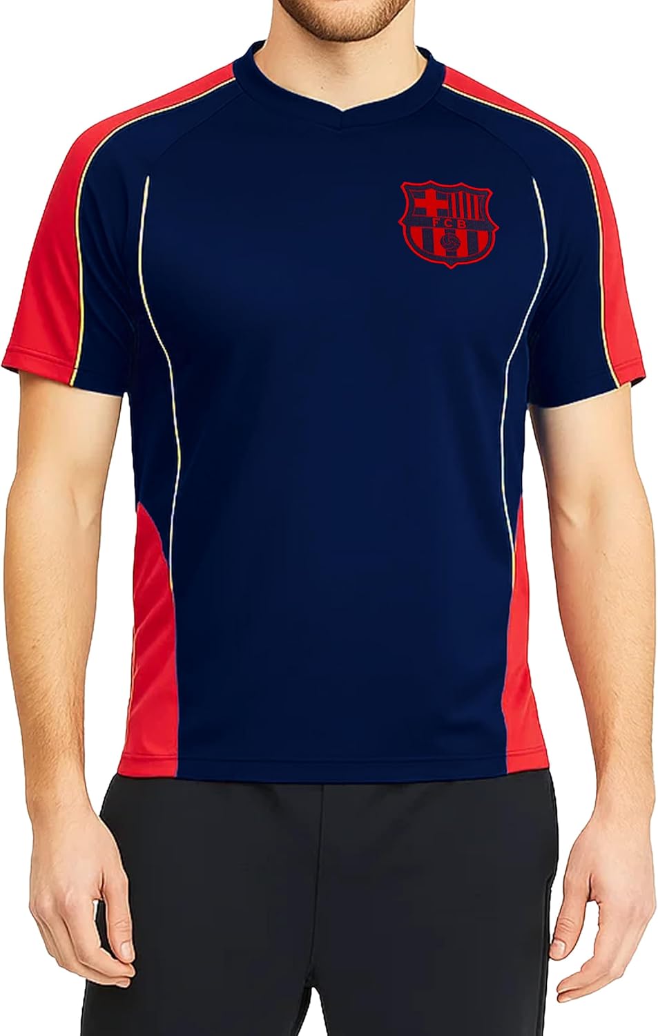 Icon Sports Officially Licensed FC Barcelona Game Day Shirt - Unisex Adult