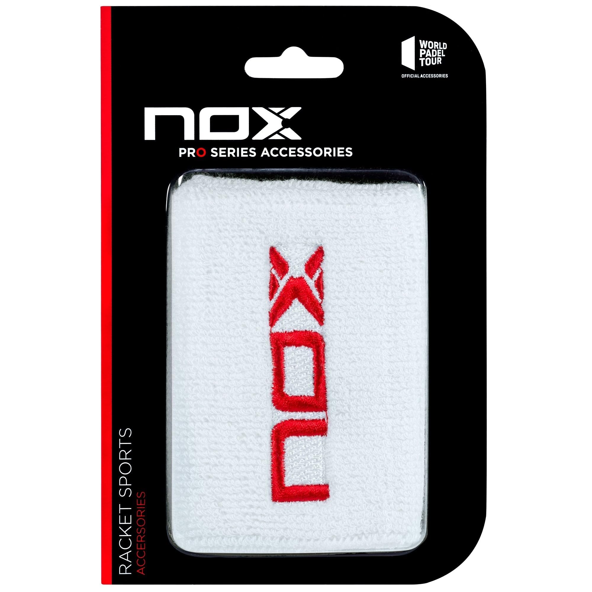 NOX WH Unisex Adult Sports Wristband, White (White), One Size