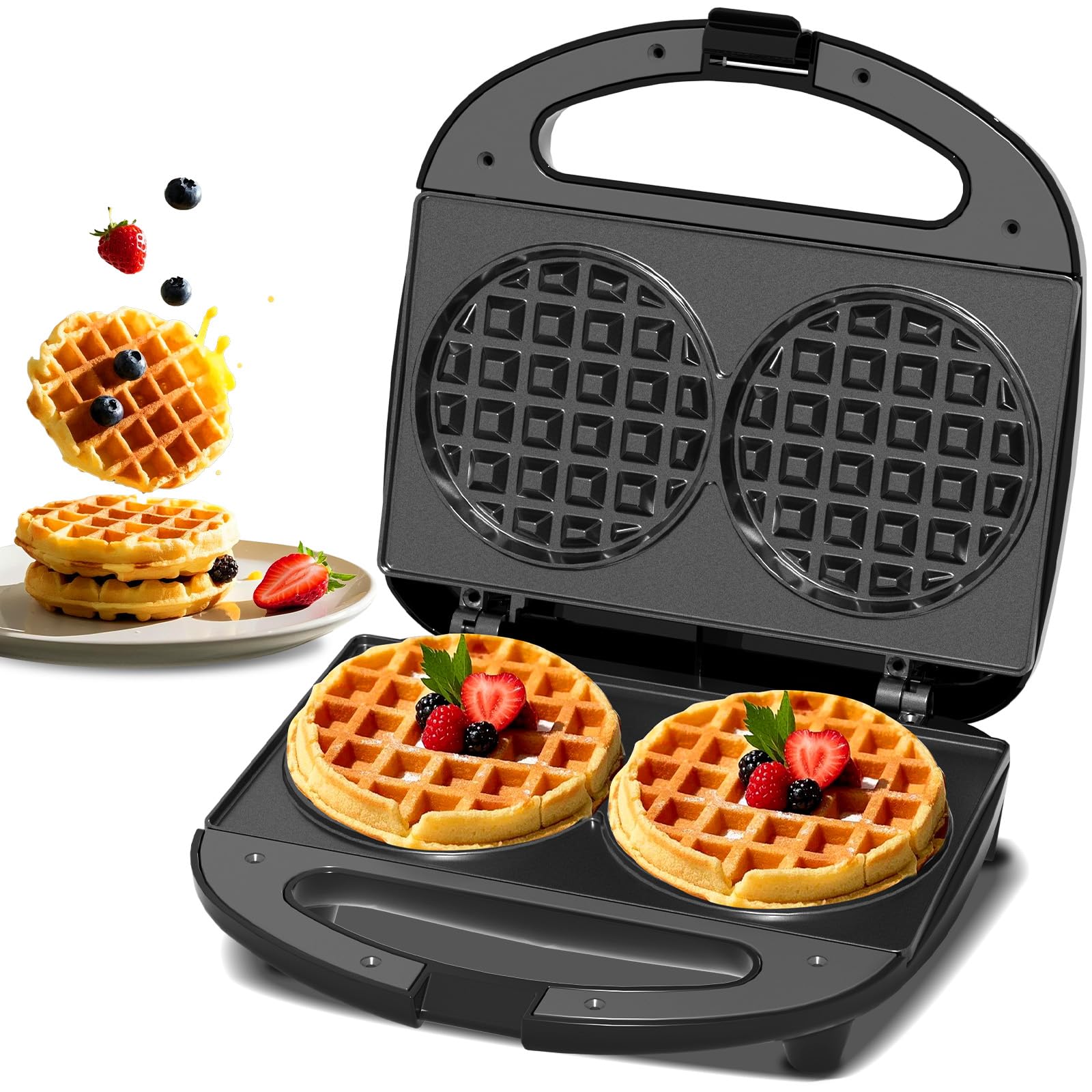 OSTBA Mini Waffle Maker 750W