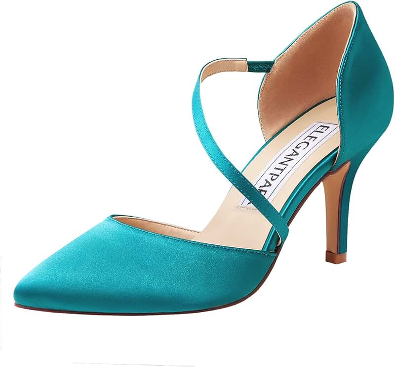 deep teal shoes