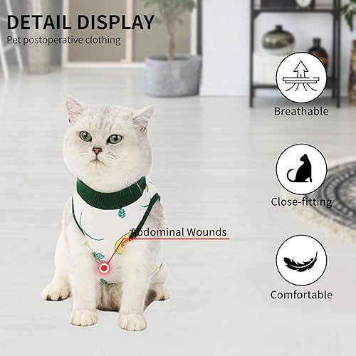 Miniatura 4 de Traje de recuperación quirúrgica profesional para gatos, alternativa de cuello electrónico para gatos y perros, uso después de una cirugía, traje de