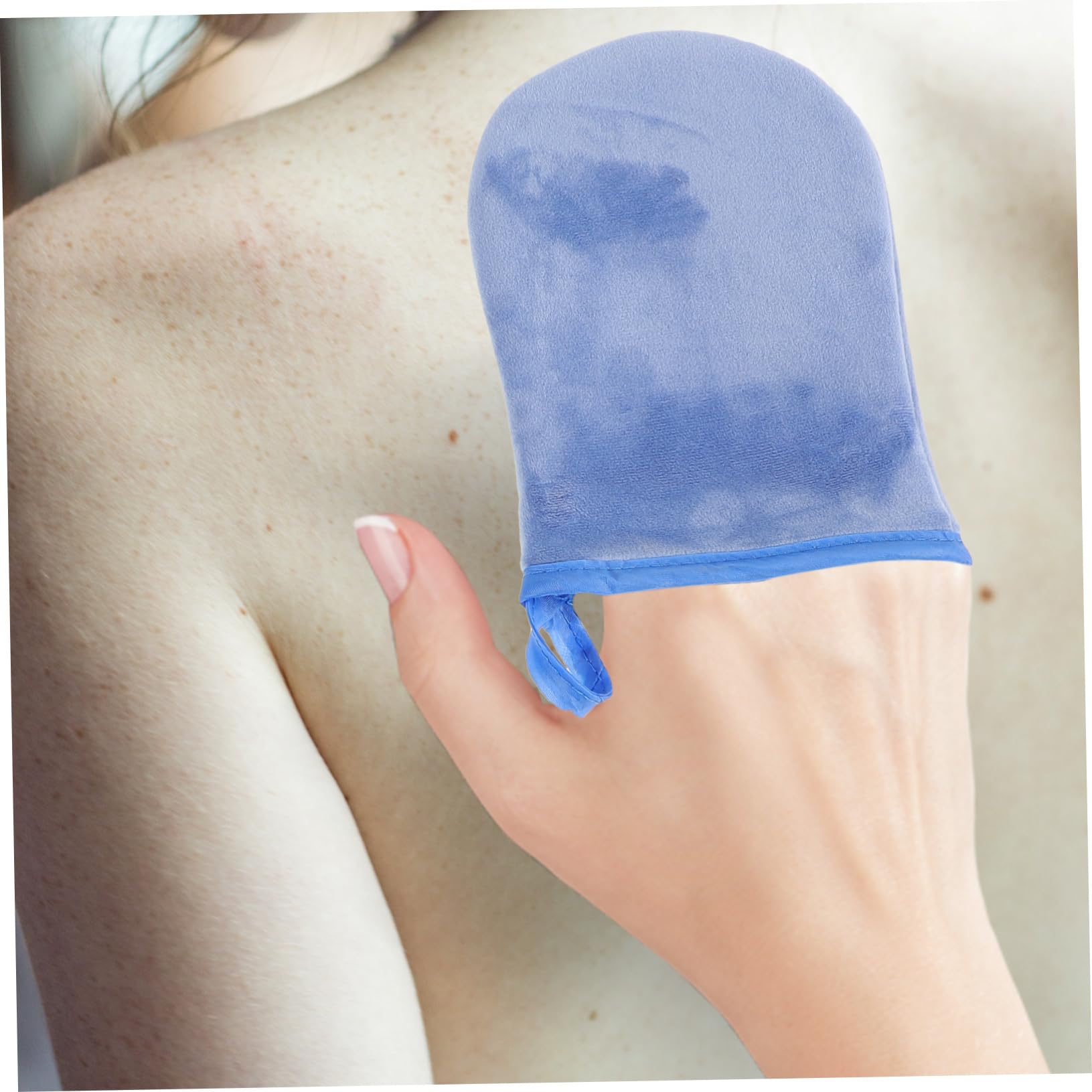 IWOWHERO Back Applicator for Tanning Lotion Self Tanning Glove Grooming Mitts for Men Women