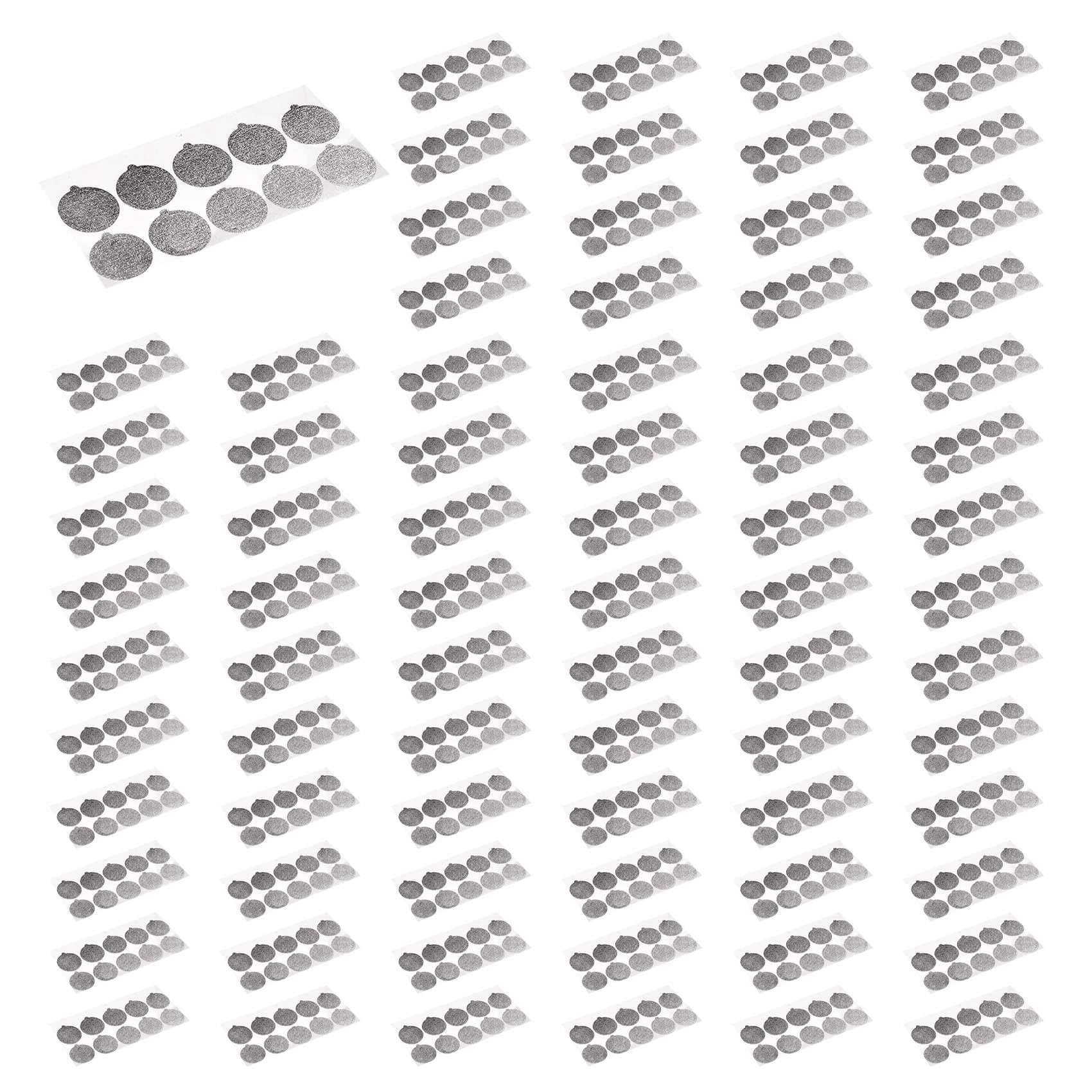 Hndhbfgrt 1000PCS for Refilling Capsule Self Adhesive Reusable for Aluminum Foil Brewer Lid Capsula Sticker