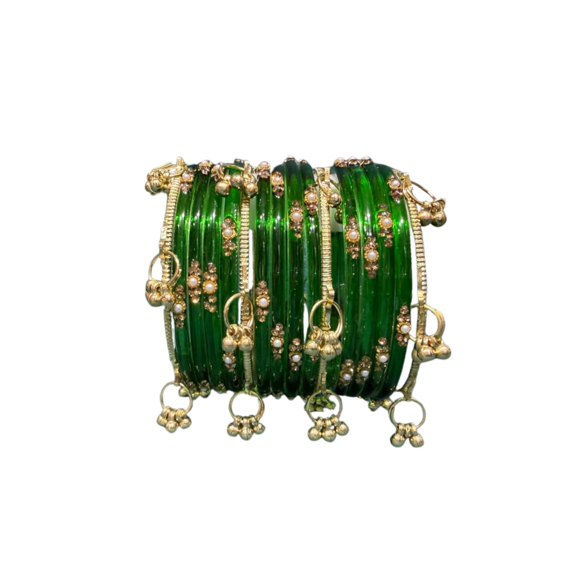 SATYAM BANGLE STORE Women's Glass Bangles for Women | Glass Kashmiri Chudi for Women & Girls | Colorful Chudi Bangles Set | Traditional Stylish Chudi Set for Girls & Women |set of 16-picture-12