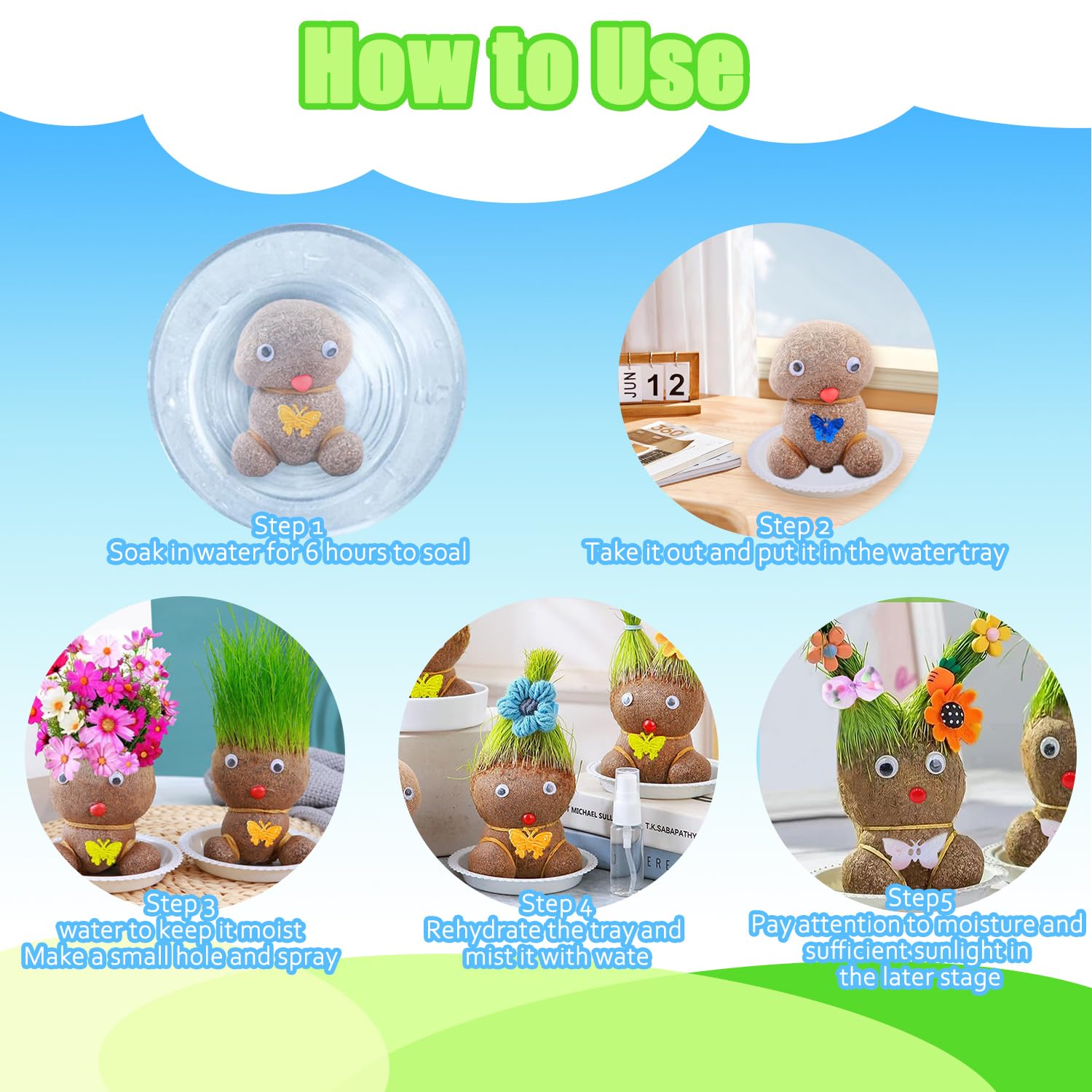 Amosfun Maison De Poupée Miniature Bonsaï Plante 1:12 Mini Plante E En Pot Petit Modele De Verdure Minuscule Ornement De Verdur Amz