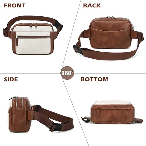 Miniatura 7 de Myhozee Riñonera - Mini moda para correr riñoneras, lindas bolsas cruzadas pequeñas para mujeres y hombres de moda para viajes, bolsa cruzada para