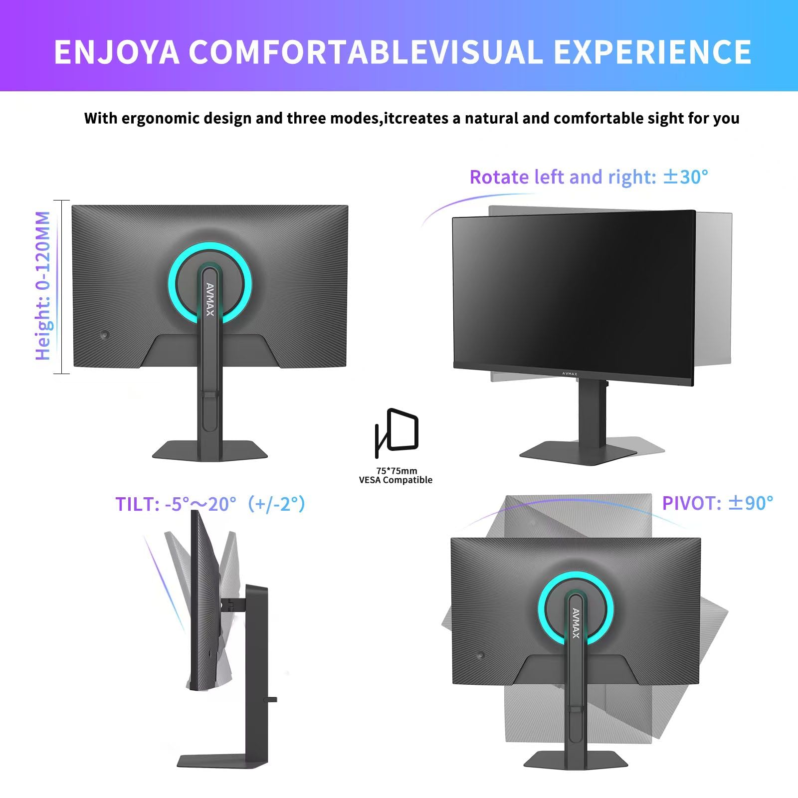 Amazon.co.jp: AVMAX24.5インチゲーミングモニター300Hz／320Hz（OVER