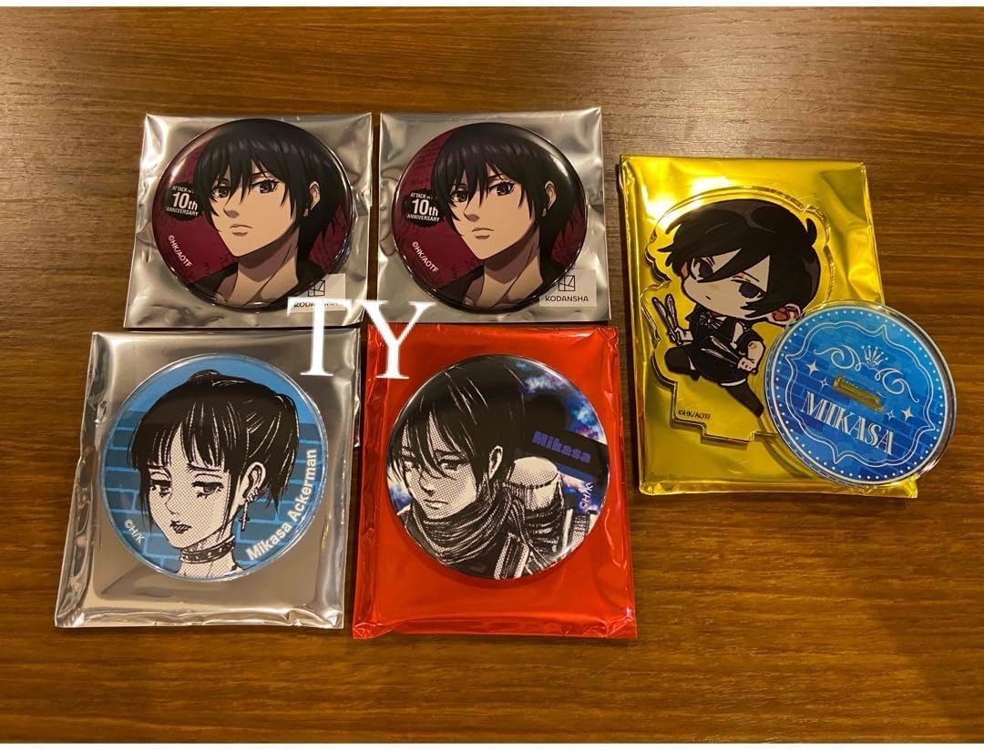 進撃の巨人 popup wit studio 缶バッジ エレン 25個 進撃の巨人 popup wit studio 缶バッジ エレン 25個