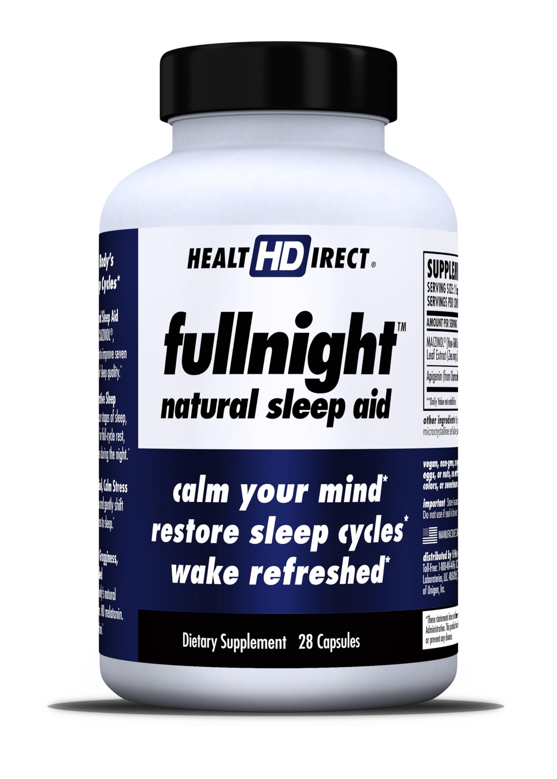 Health Direct FullNight Melatonin-Free Natural Sleep Aid, 56 Capsules — Amazon image 8