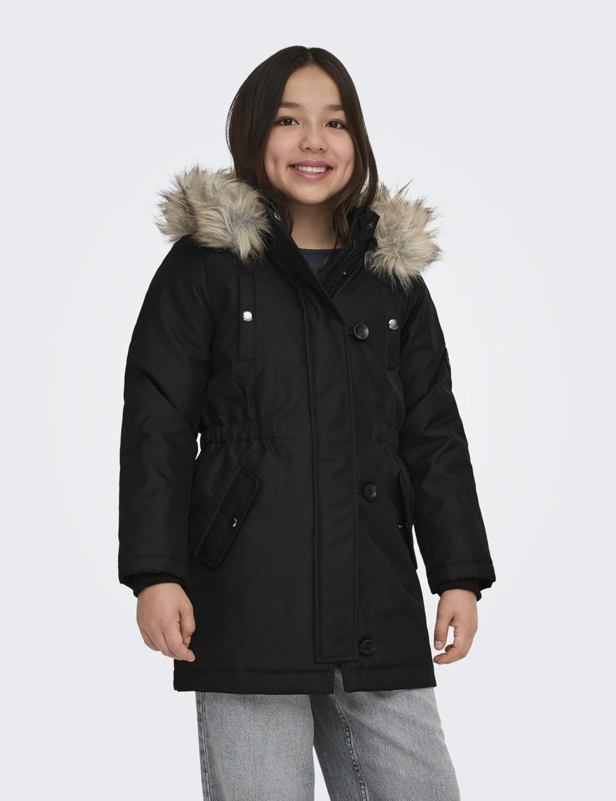 ONLY Parka dziewczęca długa