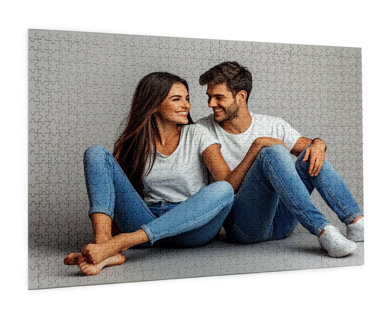Spersonalizowane puzzle ze zdjęciami dla dorosłych, niestandardowe puzzle ze zdjęciem - 1000/1500/2000/3000/4000/5000 sztuk, spersonalizowane drewniane puzzle ze zdjęciem, prezenty dla rodziny C-1963
