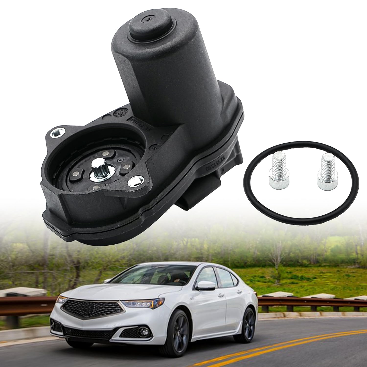 Rear Right Electronic Parking Brake Actuato Compatible with Acura TLX 2.4L 2015-2020, Acura NSX 3.5L 2017-2022 Replace 43020T2JH00 43020-T2J-H00