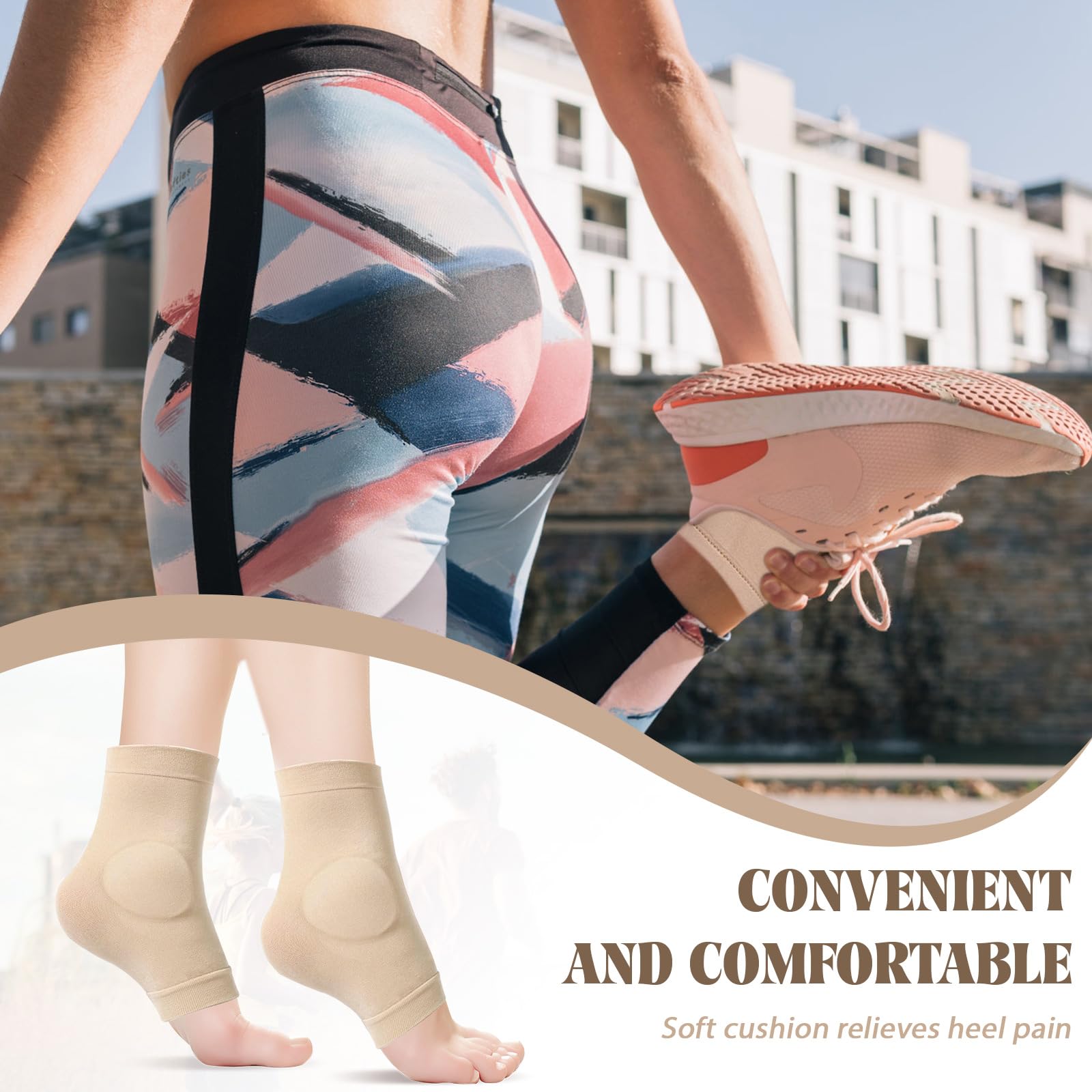 KimDaro Manchon De Cheville En Gel – Chaussettes De Skate