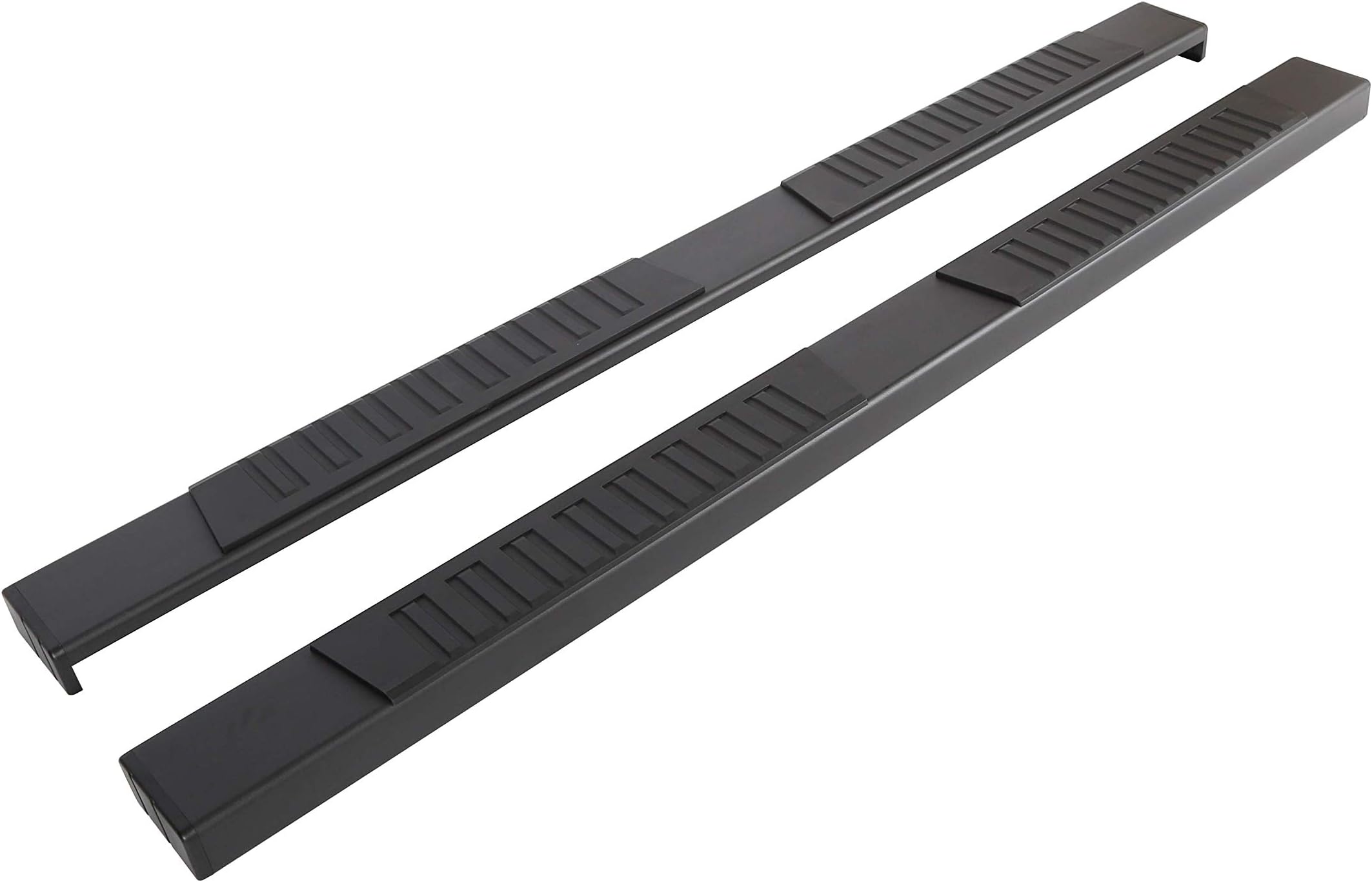 Ziruiautopart 6 inch Black Aluminum Running Boards Compatible for 2019-2024 Chevy Silverado/Gmc Sierra 1500, 2020-2024 Chevy Silverado/Gmc Sierra 2500/3500HD Crew Cab Side Step Nerf Bar