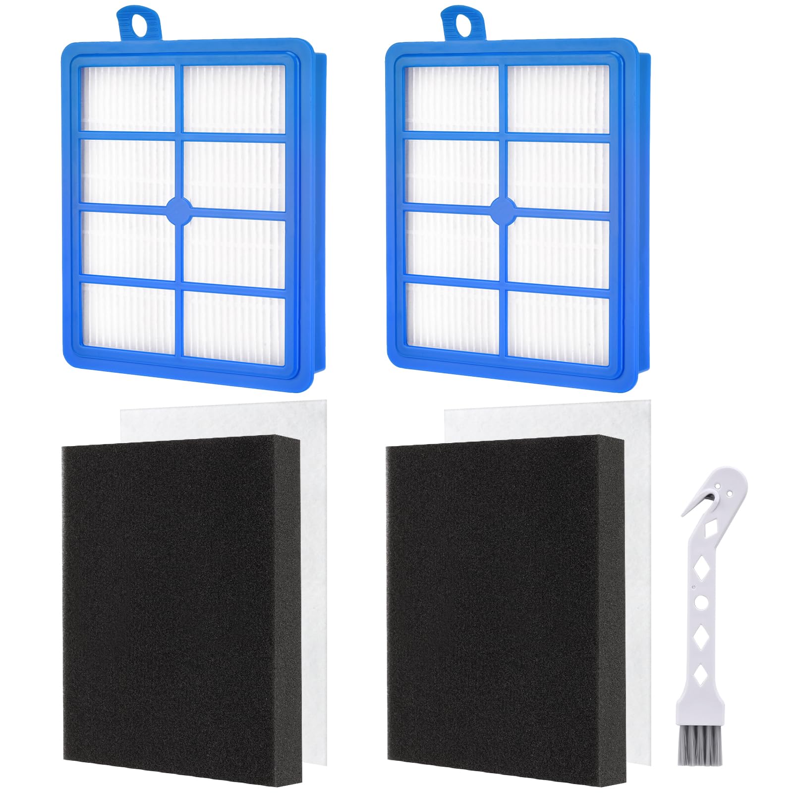 Kit De 3 Filtres Pour Aspirateur AEG AEF 112 - Filtre Pré-moteur, HEPA Et échappement - Compatible 9001683052, EF112B