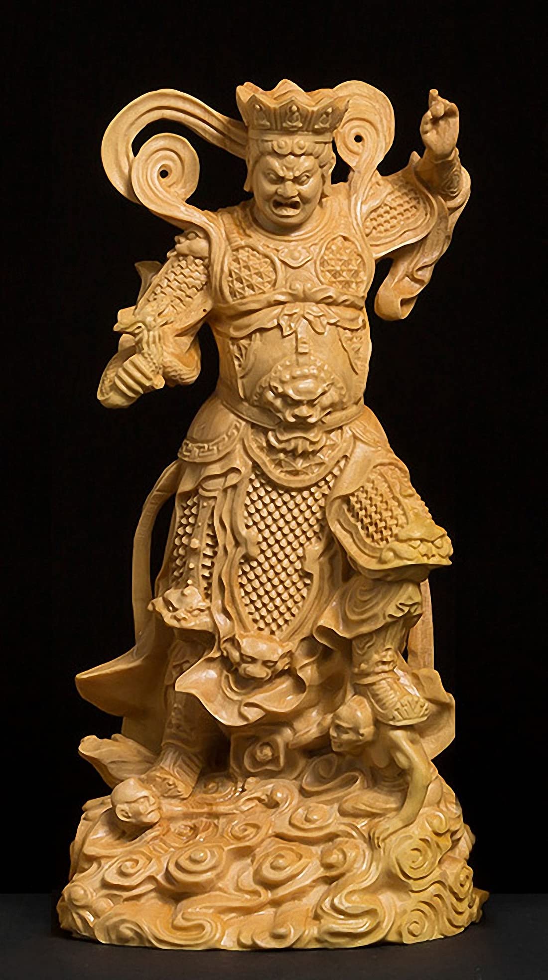 多腕の金属製神像Gold Plated Namgyal Statue 金属製の神像 多腕の金属製神像Gold Plated Namgyal Statue