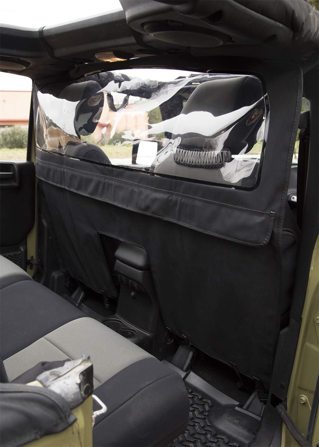 Rugged Ridge Windbreaker 13552.51, passend für Jeep Wrangler JK 4-Türer 2007–2018