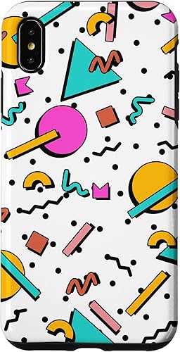 Miniatura 11 de iPhone 15 Pro Vintage Geometría Forma Patrón Retro 80s 90's Nostalgia Case