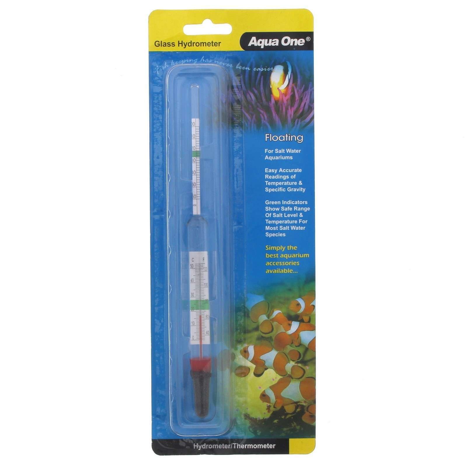 Aqua One Hydrometer/Thermometer 10308