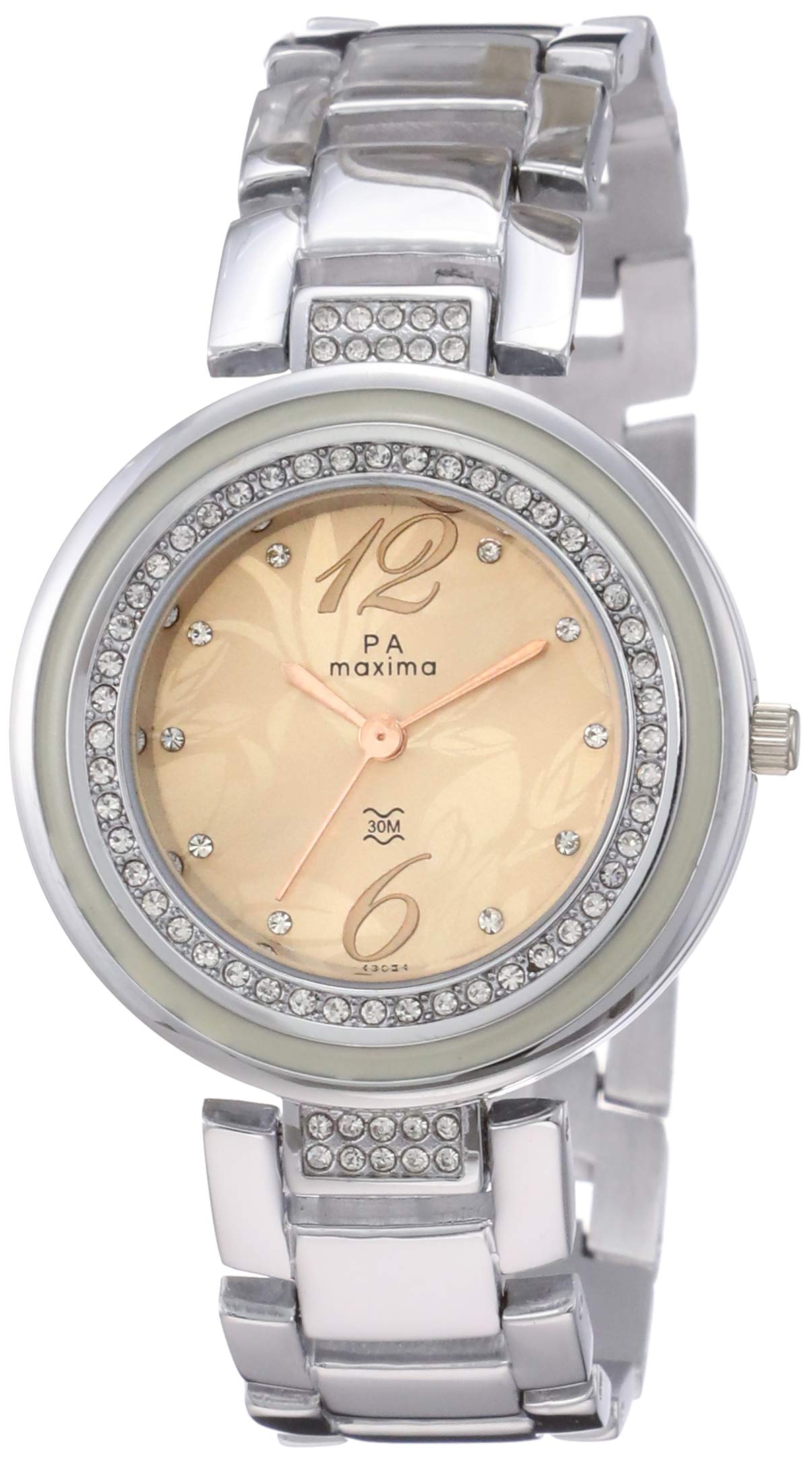Maxima Analog White Dial Womens Watch - 60215BMLI (B07Z7YP2LB) Amazon Price History, Amazon Price Tracker
