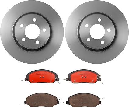 Brembo KT Series Premium Brake Kit KT00426 for Ford Mustang 2011-2014 | High-Performance Brake Pads & Rotors | Direct OE Replacement