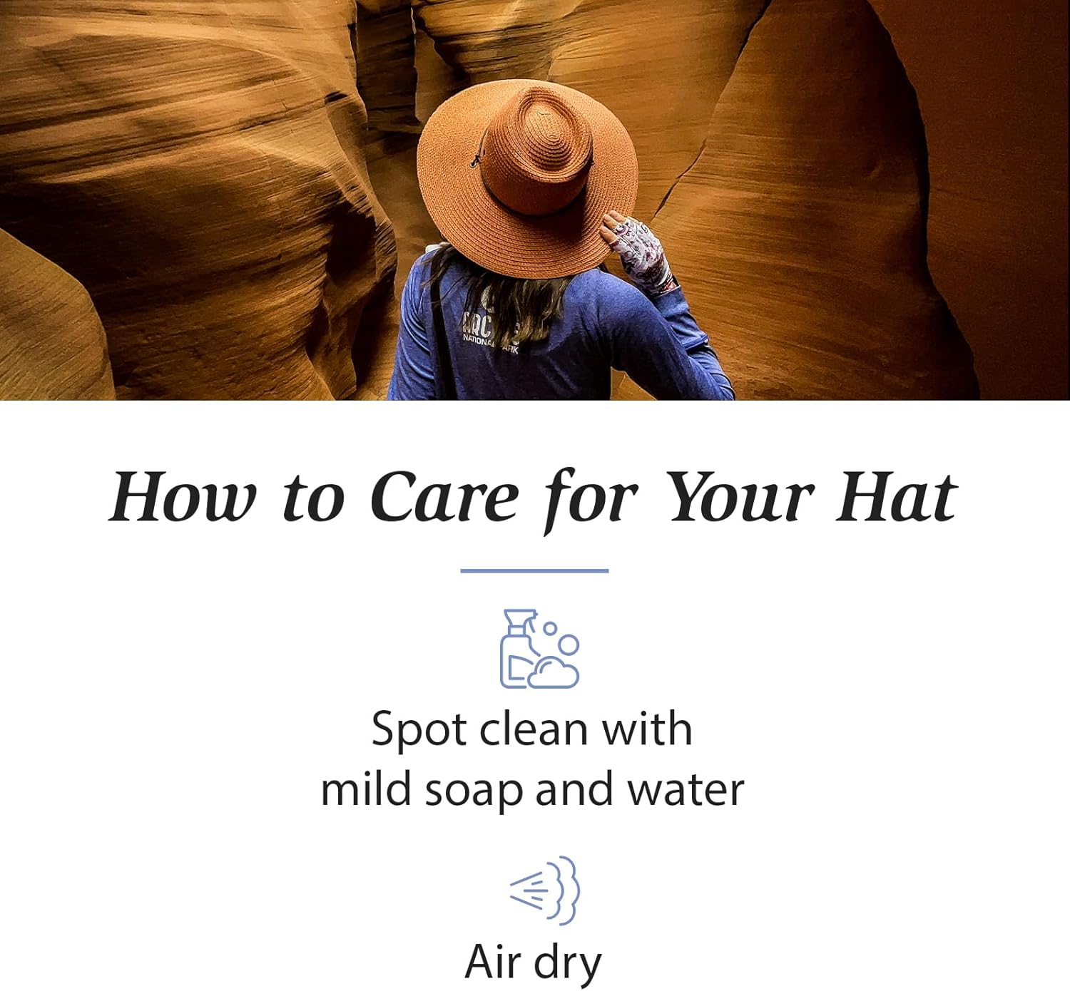 Wallaroo Hat Company Women's Sanibel Fedora – UPF 50+ UV Sun Hat, Wide Brim, Packable, Chin Strap, Adjustable, 2 Sizes - Image 6